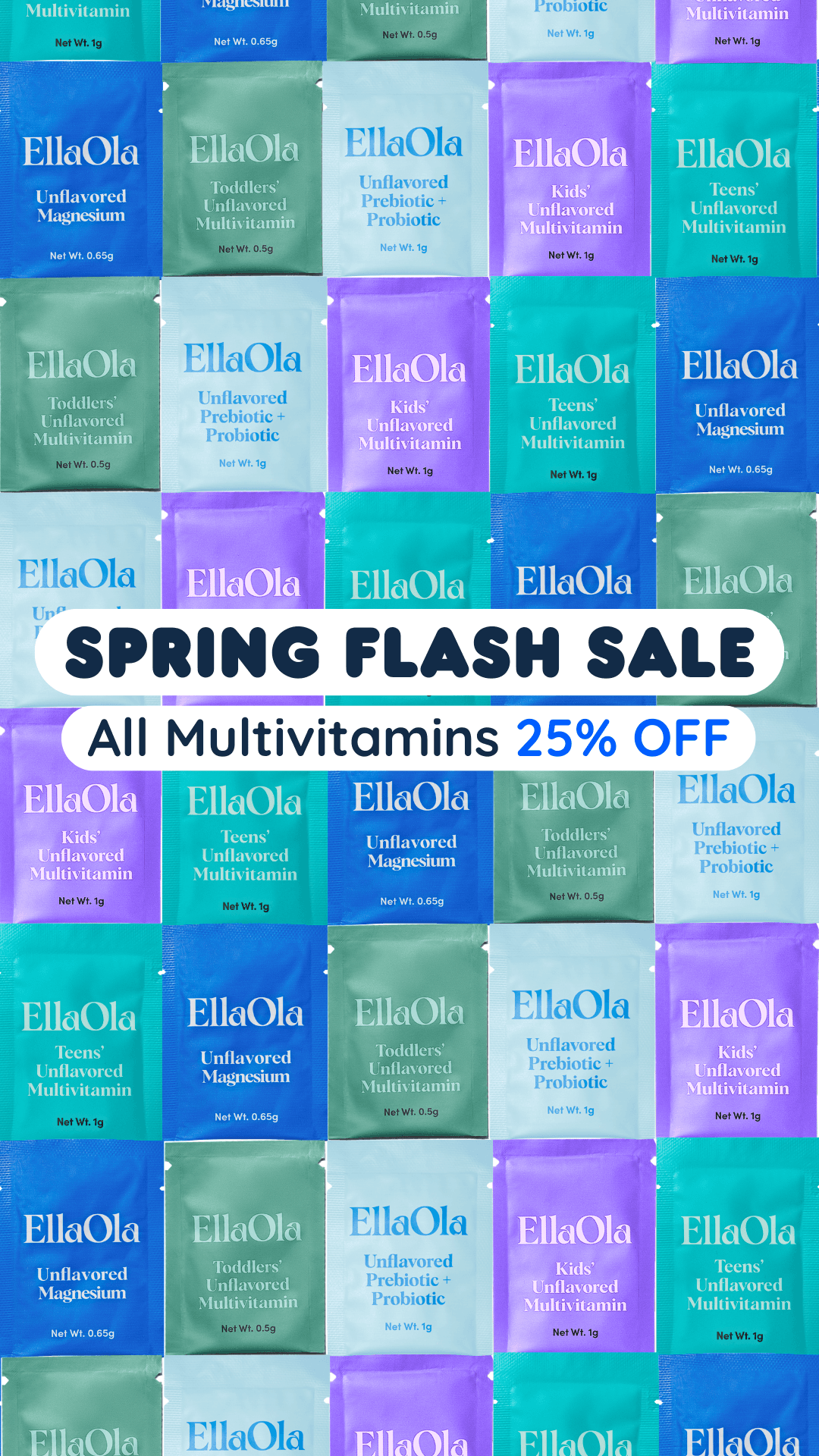 25% Off. 19+ Nutrients. Ends Tonight.
