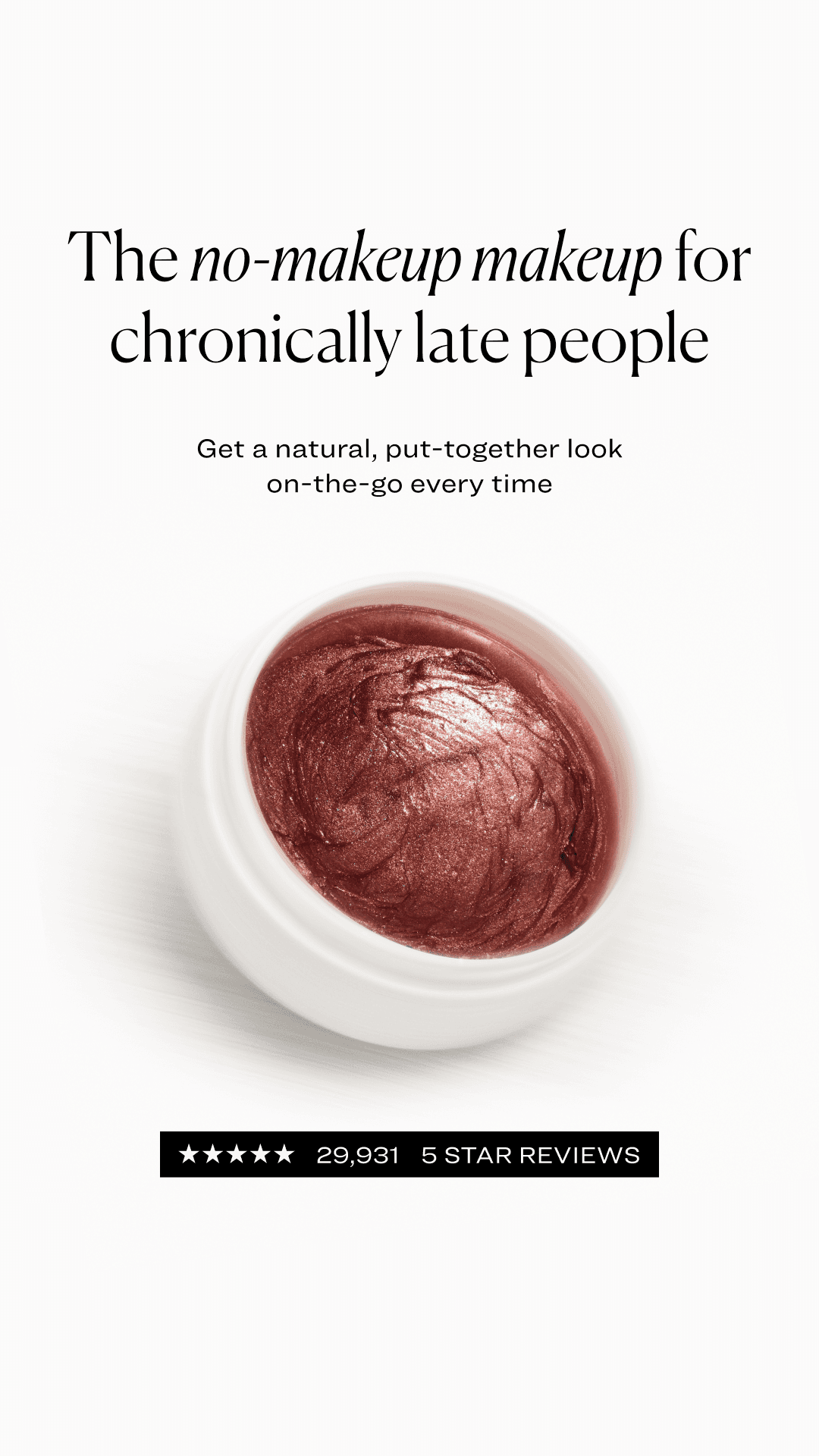 Ditch Your Heavy Makeup